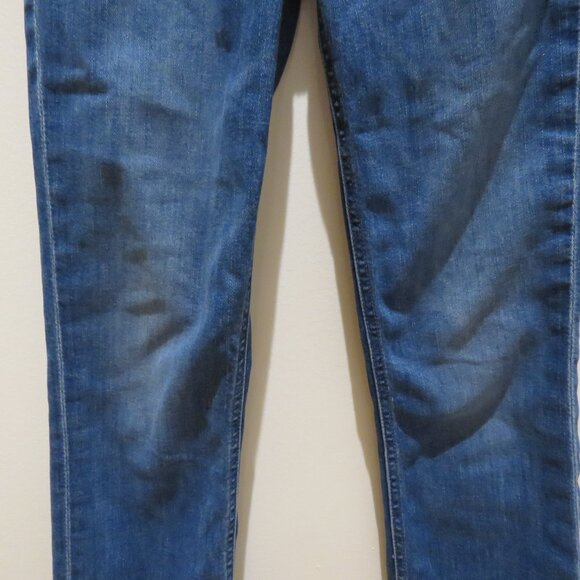 MOTHER The Mid Rise Dazzler Ankle Jeans in Wish On A Star - Size 25 - Picture 8 of 16